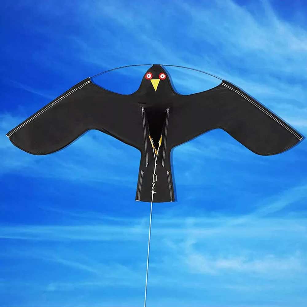 Birds Scarer Repeller Flying Hawk Kite Garden Scarecrow Yard House