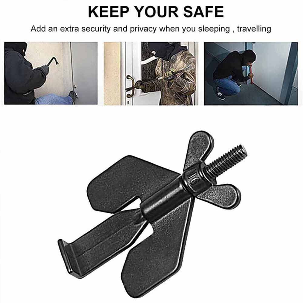 Portable Door Lock Home Security Travel Lockdown Locks Safe Lock for Home, Hotel, Apartment