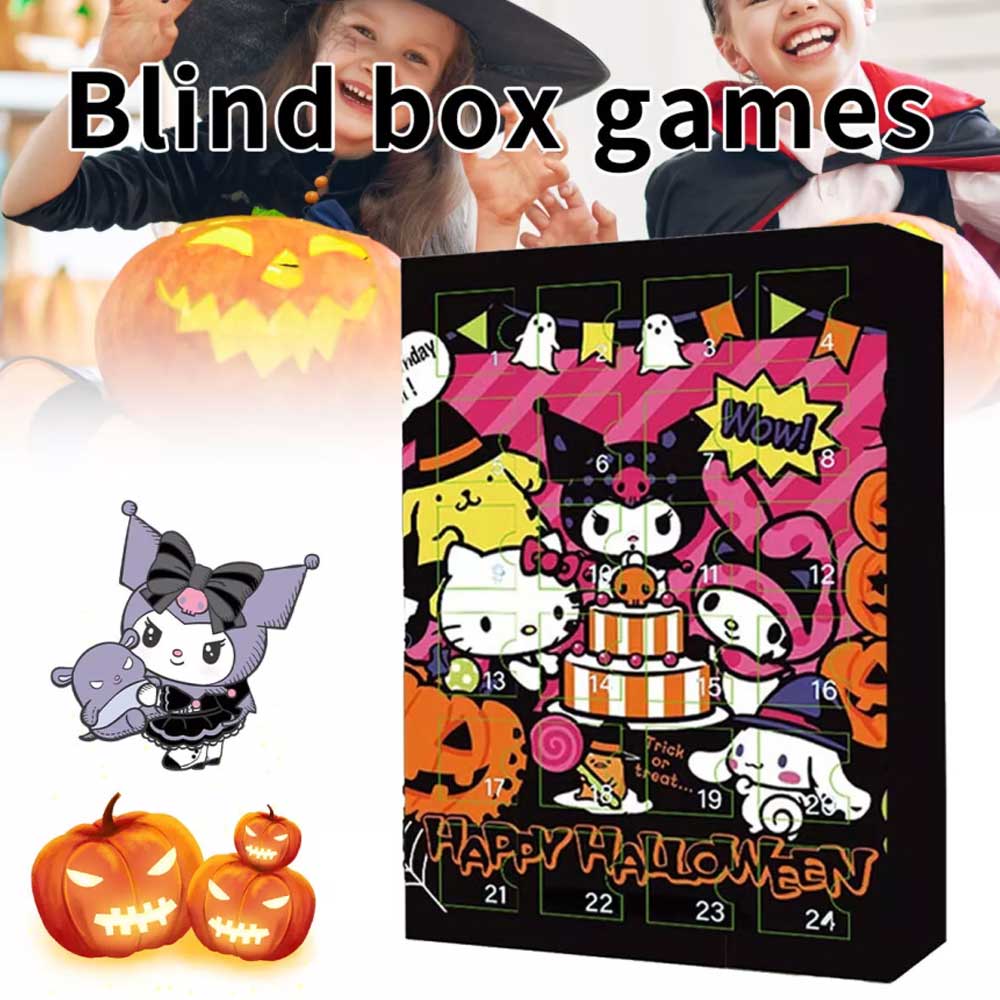 Christmas Advent Calendar Kuromi Countdown Mystery Box Kids Gift New
