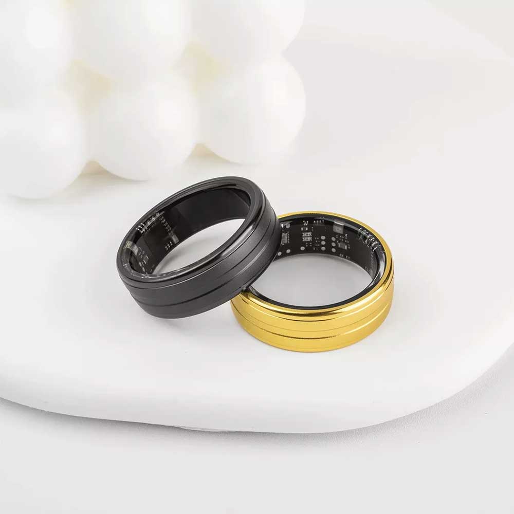 R06 Smart Ring Men Women Heart Rate Blood Oxygen Monitor Fitness Sport Tracker