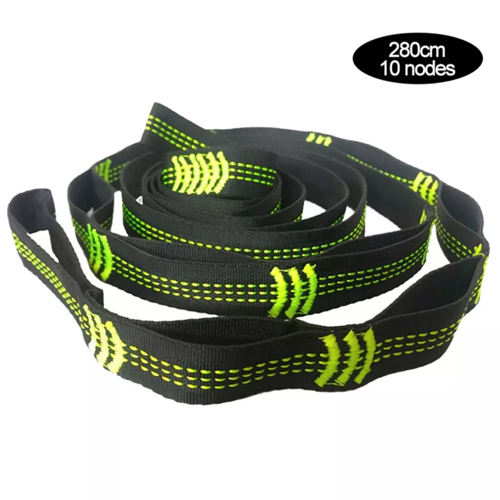 Camping Hammock Tree Strap Heavy Duty No Stretch Suspension Strap System