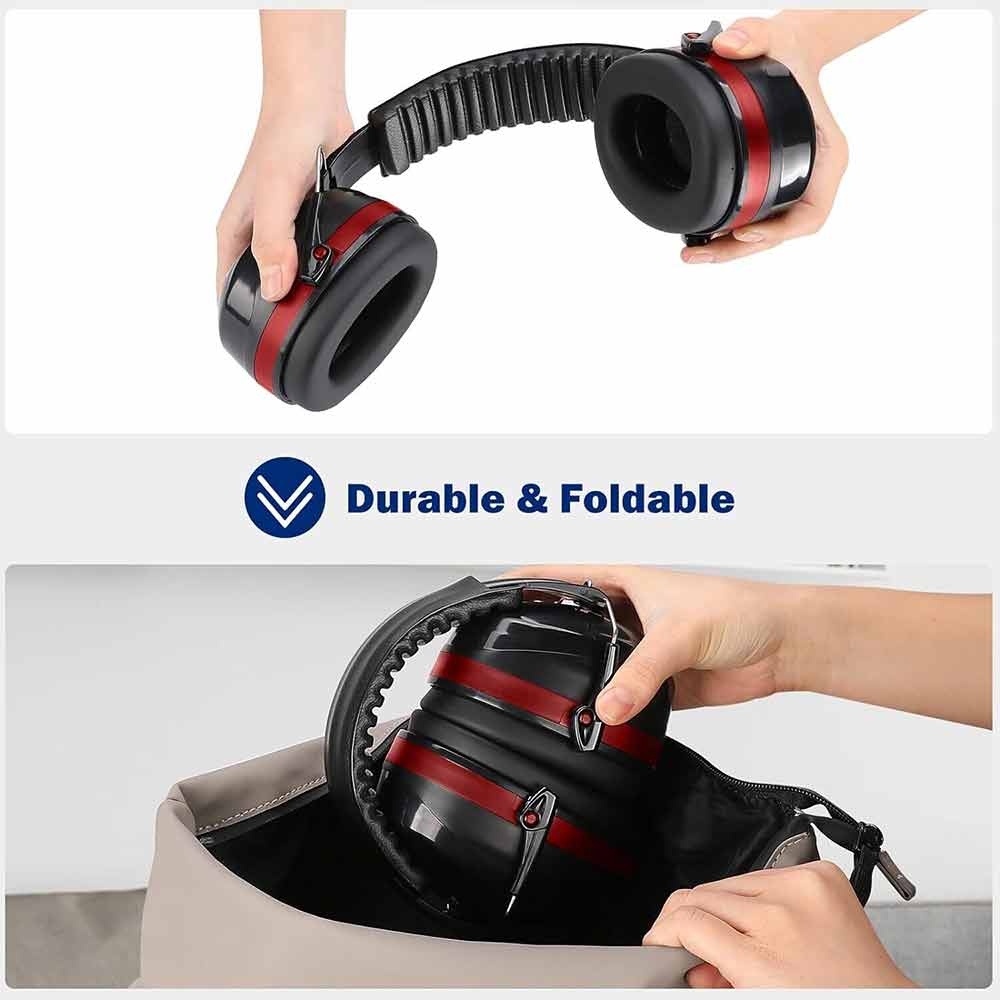 32dB Safety Ear Muffs Earmuffs Noise Reduction Defenders Hearing Protection