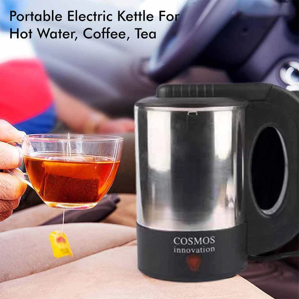 500ML Portable Car Kettle Travel Kettle Water Heater for Caravan RV Camping 12V