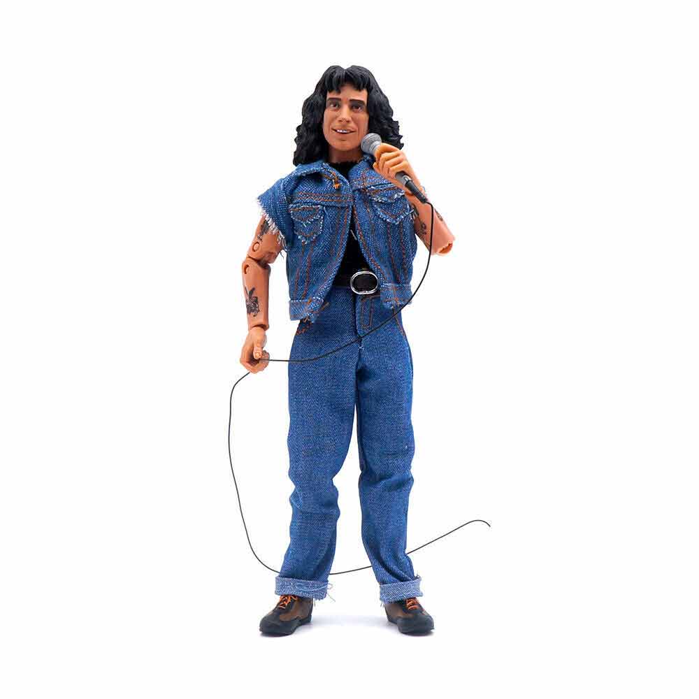 NECA AC/DC Bon Scott Highway To Hell 20cm Clothed Action Figure Rock Star Model