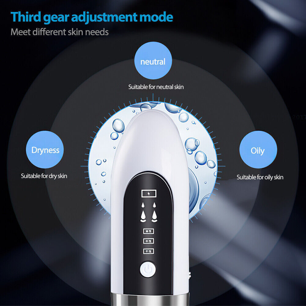 Vacuum Blackhead Remover Facial Skin Pore Acne Pimple Suction Cleaner Machine