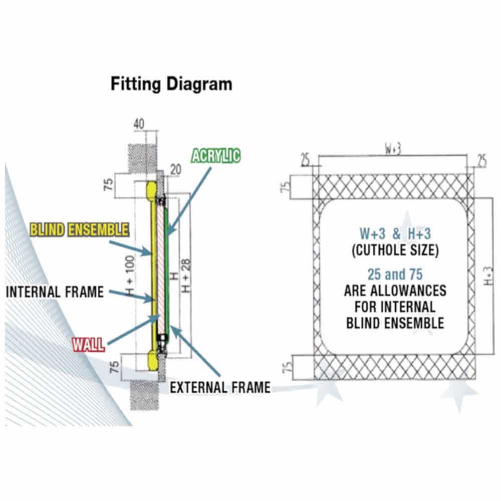 RV caravan 500*1200mm push out window locking handle with strut attachment
