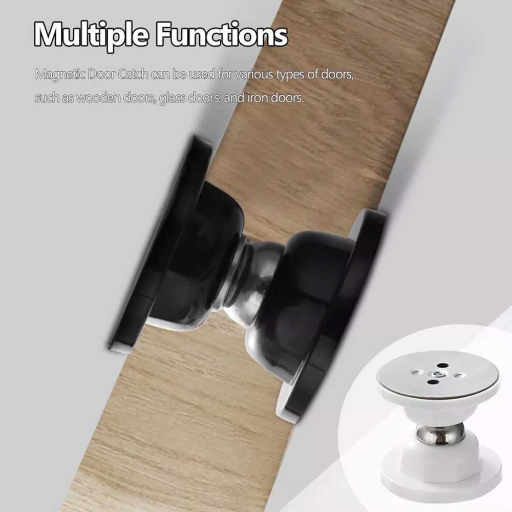 Universal Magnetic Door Stop Holder Catch Stops Anti Collision Door Stopper