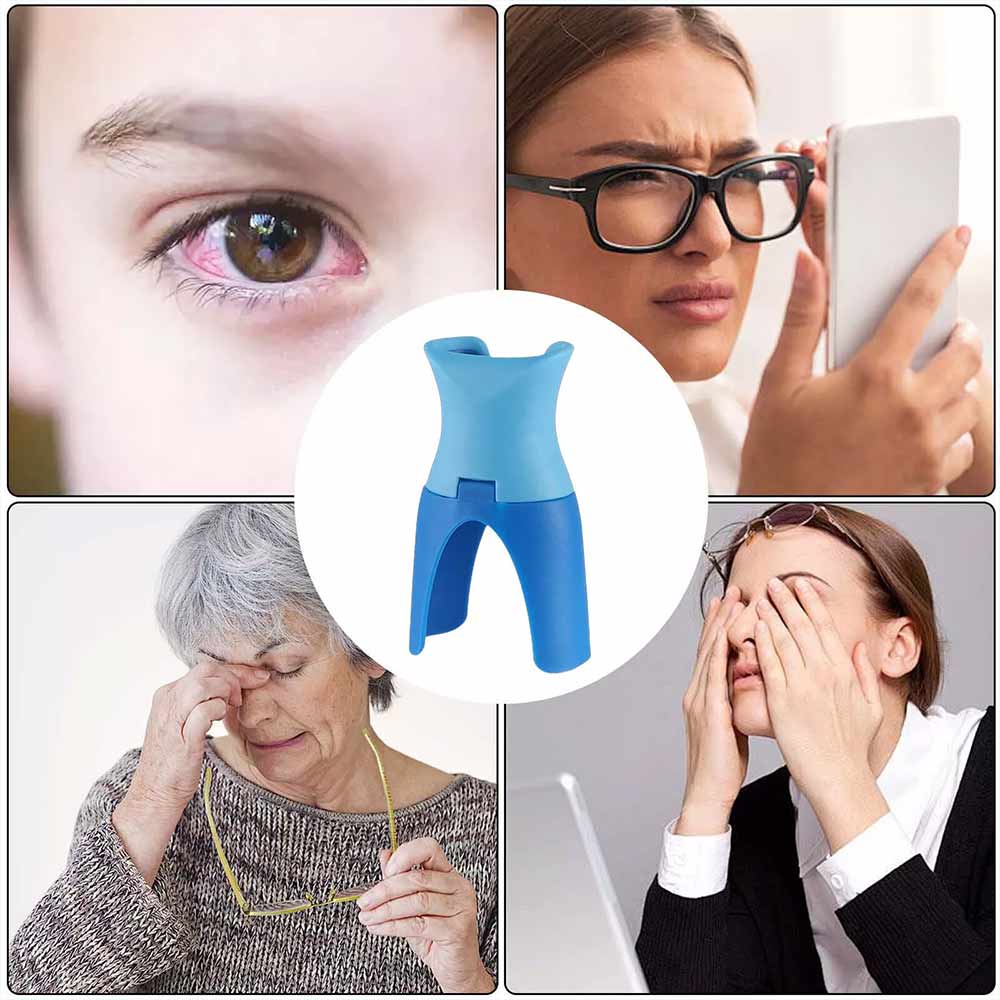 Eyedrop Bottle Dispenser, Portable Eye Drop Applicator, Reusable Eye Aid
