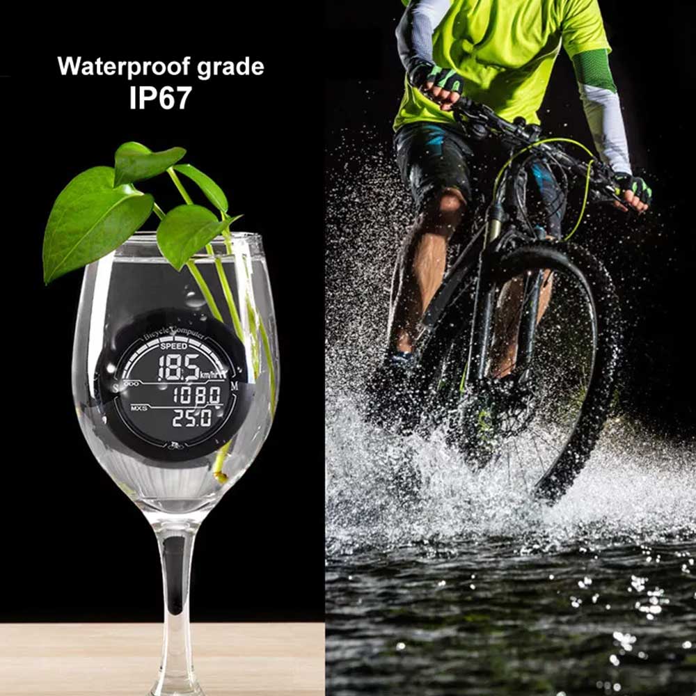 Bike Cycling Speedometer Wireless Waterproof Bike Meter Computer Speed Odometer