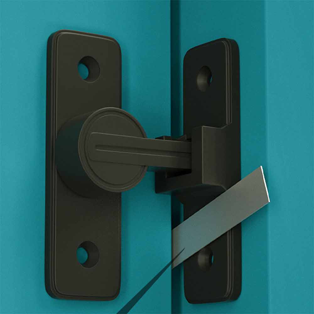 Barn Door Lock Heavy Duty Sliding Barn Door Latch Lock 90 Degree Gate Latch