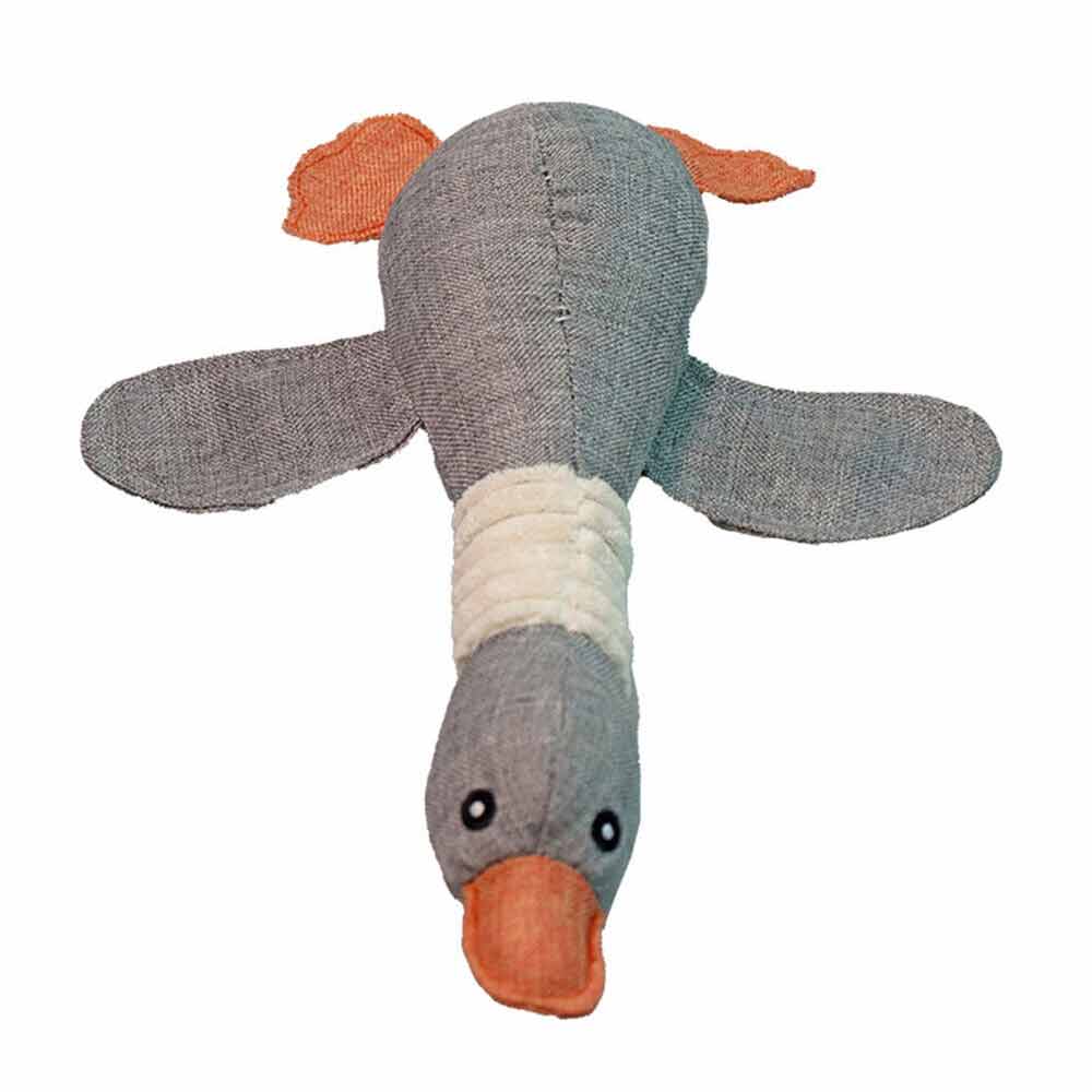 Crinkle Rope Plush Puppy Pet Chew Toy Rope Squeaker Squeaky Teething Dog Toys