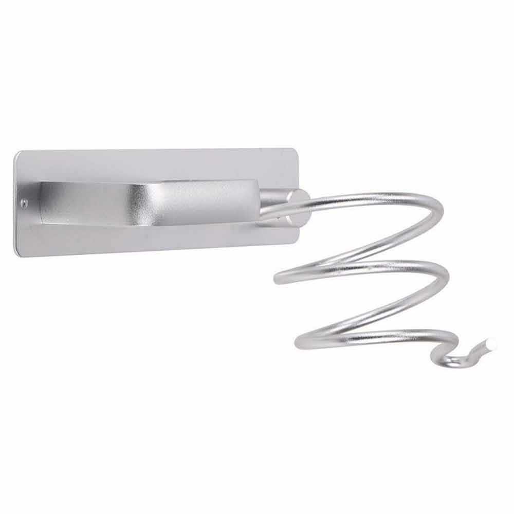 No punching Wall Mounted Hair Dryer Straightener Holder Shelf Stand Storage
