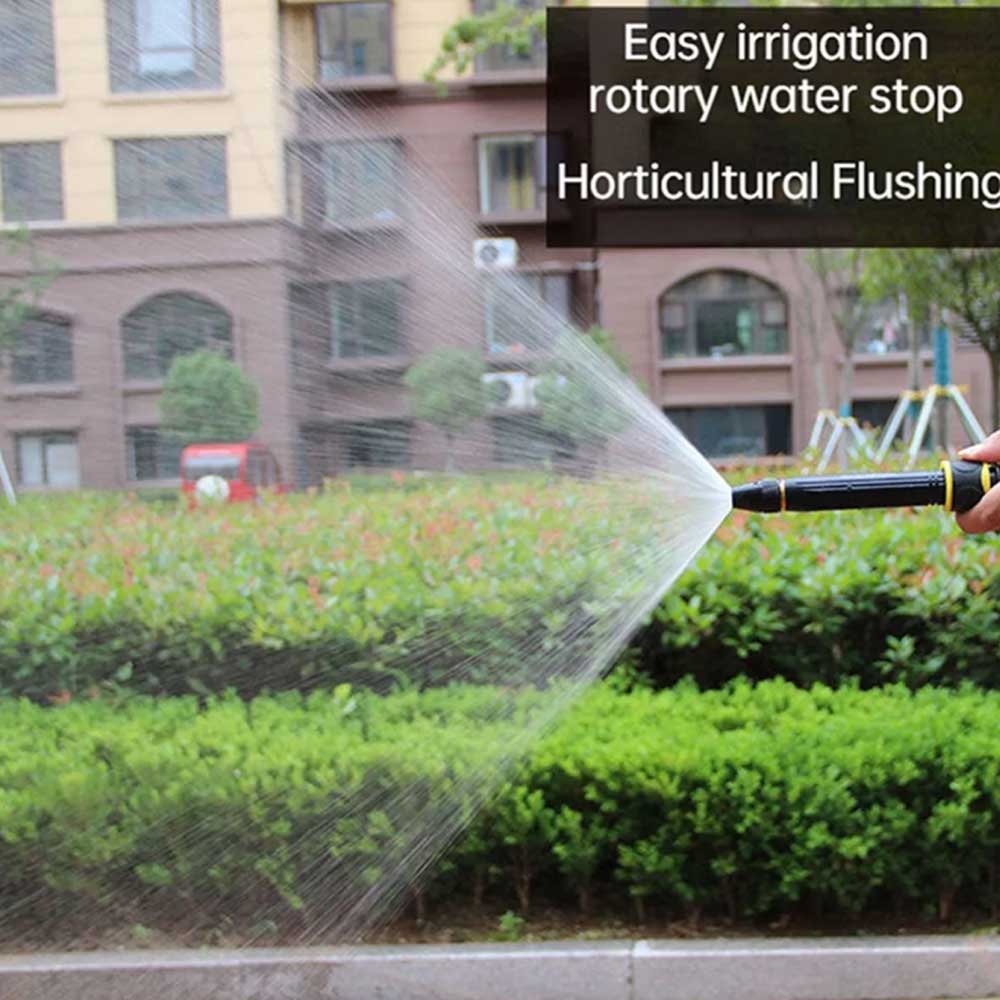 High Pressure Water Spray Gun Nozzle Garden Hose Pipe Lawn Car Wash Tool Alloy