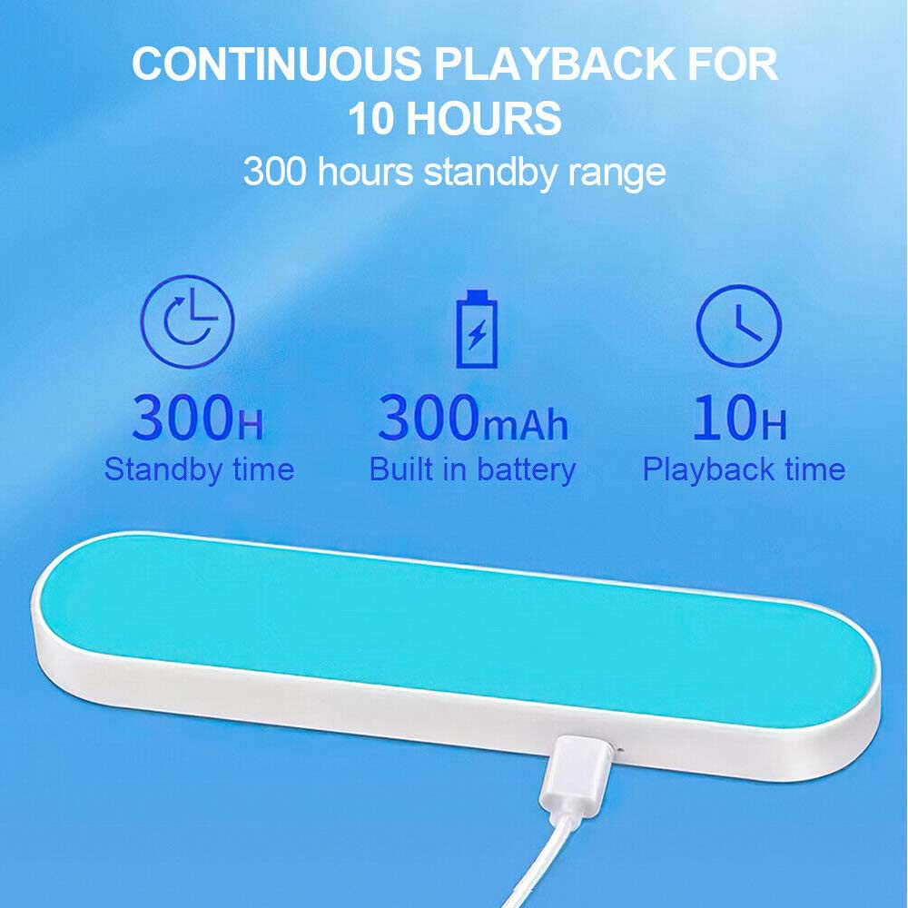 Bone Conduction Pillow Speaker Mini Portable Under Pillow Speakers Travel