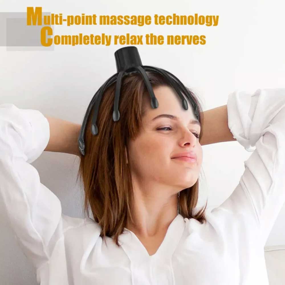 Octopus Scalp Massager, Electric Scalp Massager with 3 Modes Head Massager Relax