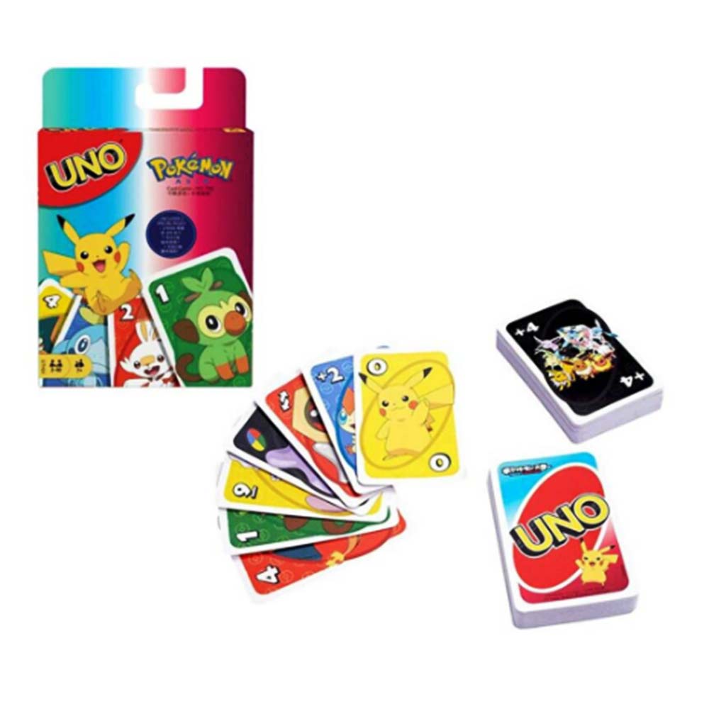 For UNO Board Game Card Pokémon Mario Frozen