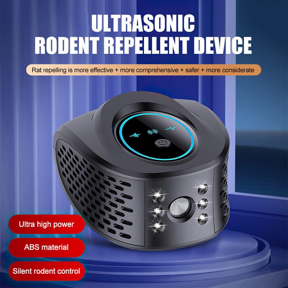 Ultrasonic Pest Repeller Powerful Mouse Mice Rat Bat Electronic Squirrel Insect
