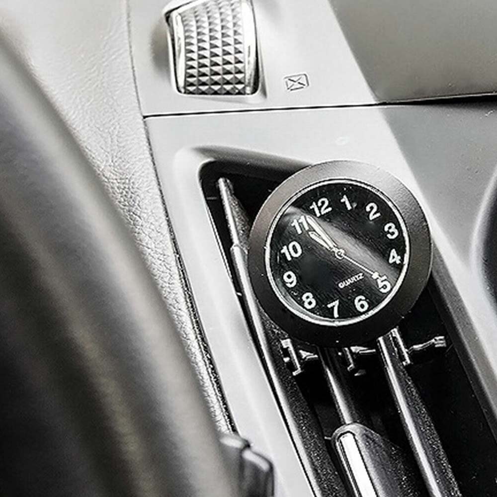 Luminous Gauge Clock Car Interior Quartz Analog Watch Auto Dashboard StickyDecor