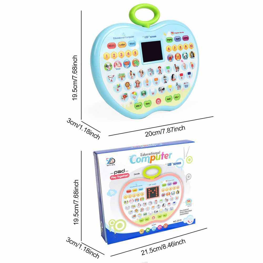 Alphabet Learning Tablet Toy for Kids Early Development Toy for 2-3 Year Old Kids