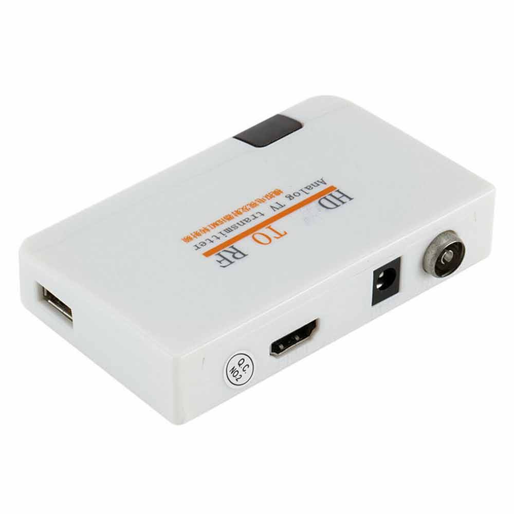 HDMI to RF Coaxial Converter HDMI to Coaxial Analog Adapter w/Remote Control