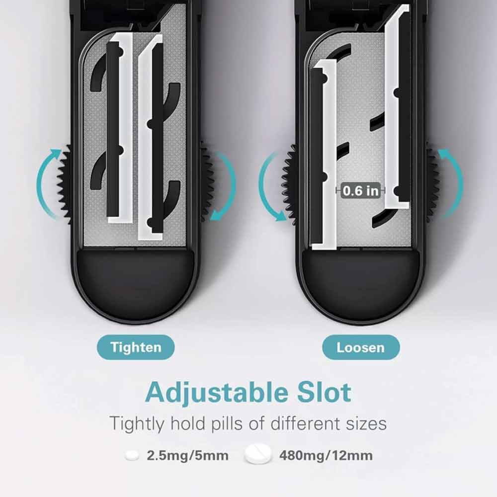 Multiple Pill Cutter for Small Pills, Adjustable Splitter Multi Tablets