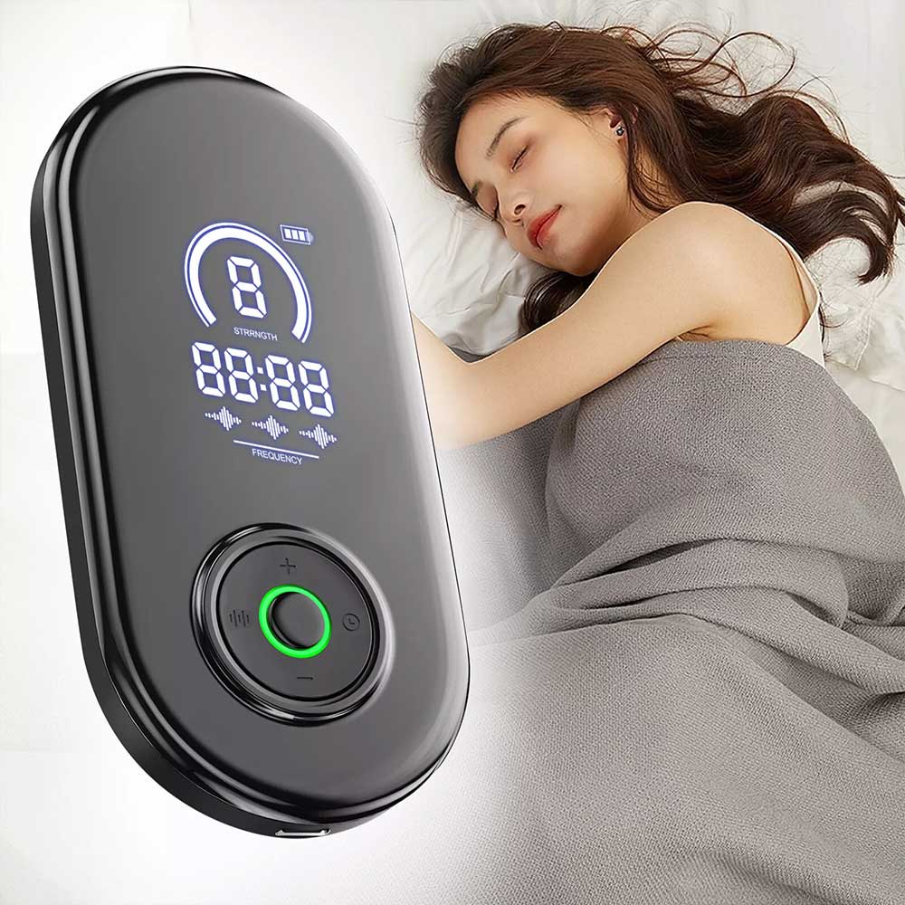 CES Ultra Sleep Aid Device – Rechargeable Vagus Nerve Stimulator with Ear Clips for Insomnia & Anxiety Relief