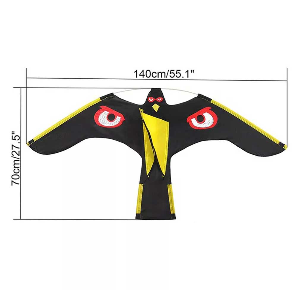 Birds Scarer Repeller Flying Hawk Kite Garden Scarecrow Yard House