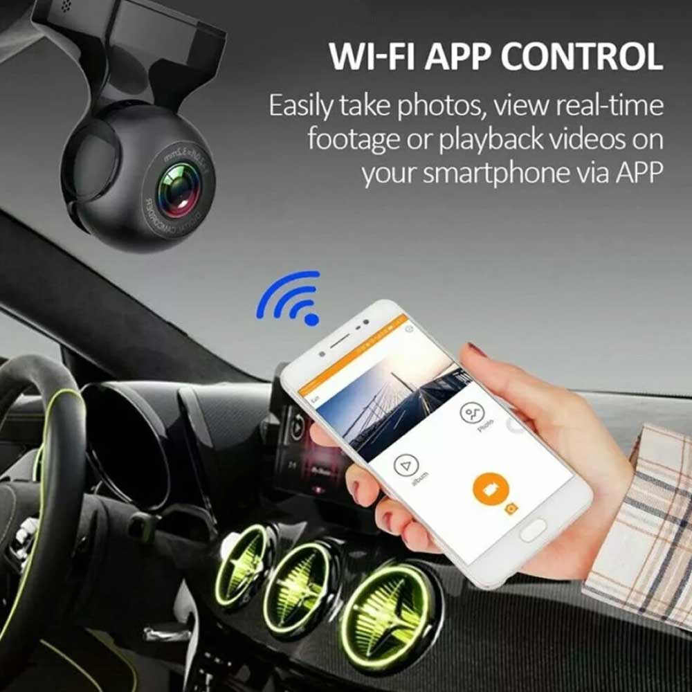 HD 1080P Mini USB/Wifi Use Car Wifi Dash Camera Cam Video DVR Recorder Night Vision G-sensor