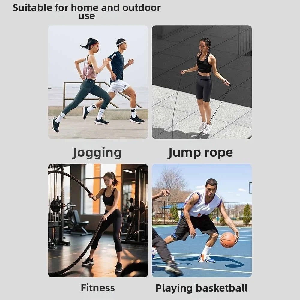 1 Pair Silicone Knee Straps - Patella Tendon Support Band for Sports
