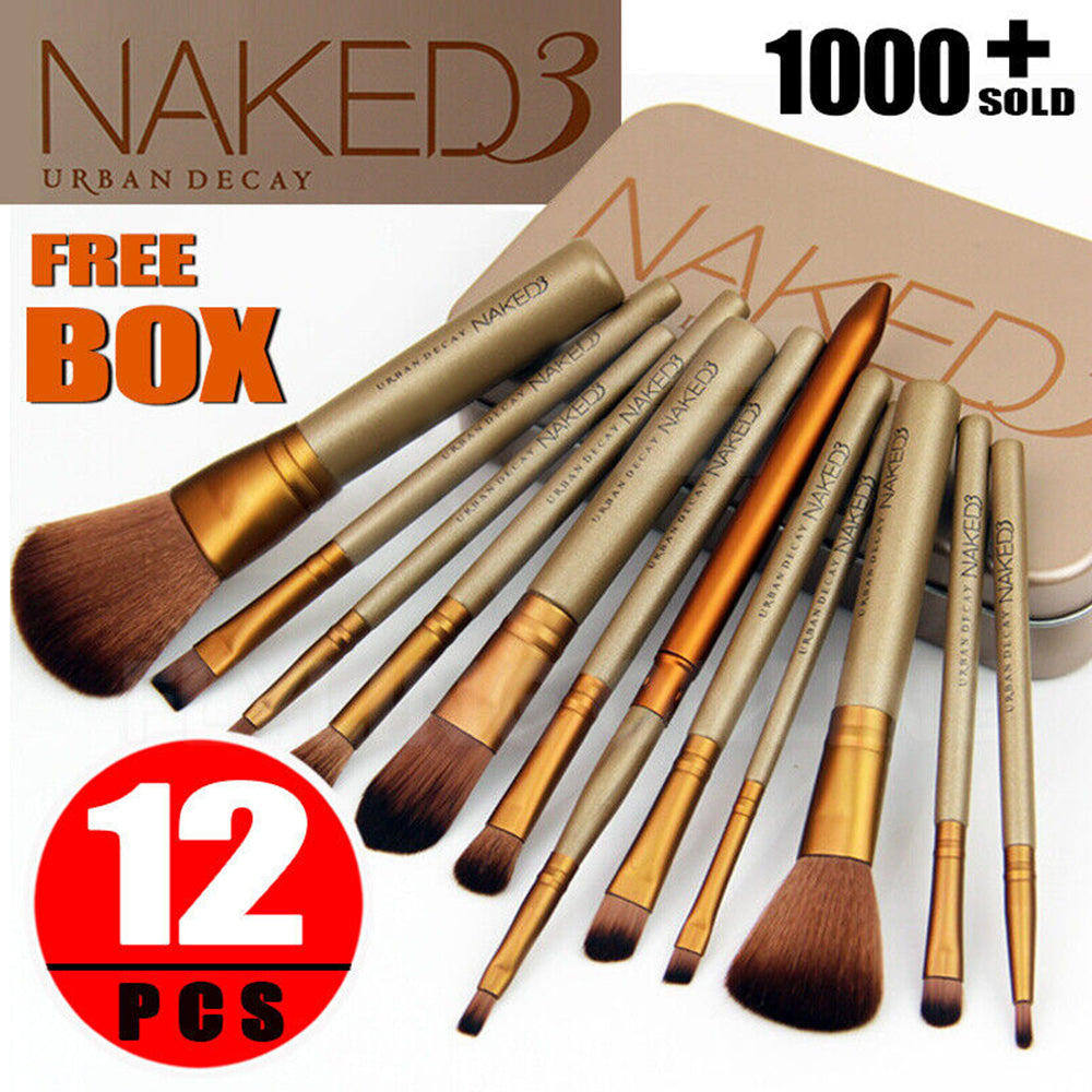 12pcs NK3 Makeup Cosmetic Brushes Set Powder Foundation Eyeshadow Lip Brush Tool