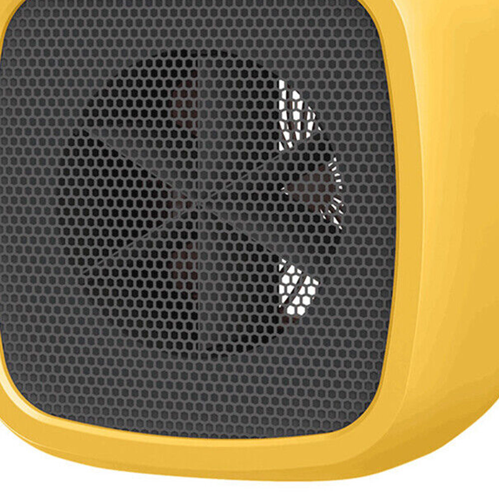 500W Mini Electric Heater Fall Proof Desktop Fan Warmer Portable for Home