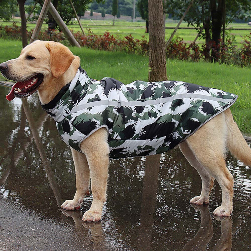 Fleece Coat Vest Jacket Pet Warm Padded Dog Puppy Clothes Reflective Waterproof