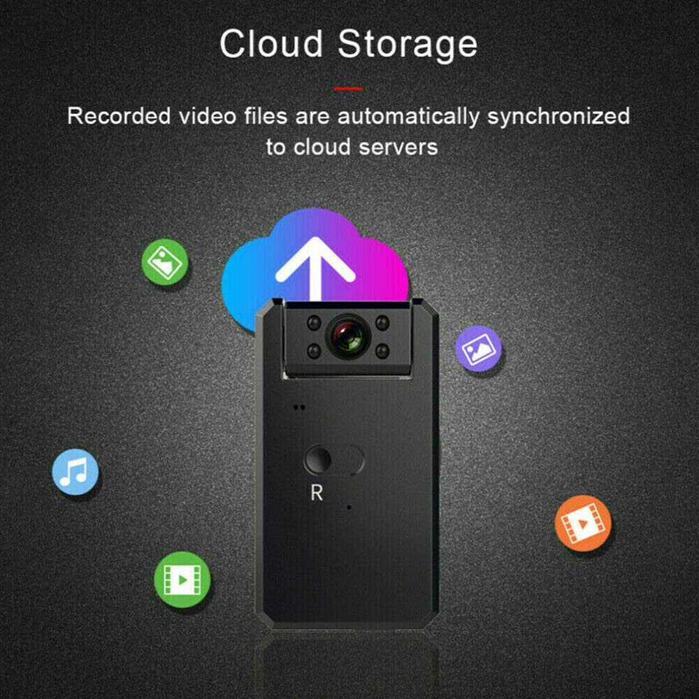 HD Mini Hidden Spy Camera Security Cam Wifi APP IP IR Night Vision Monitor