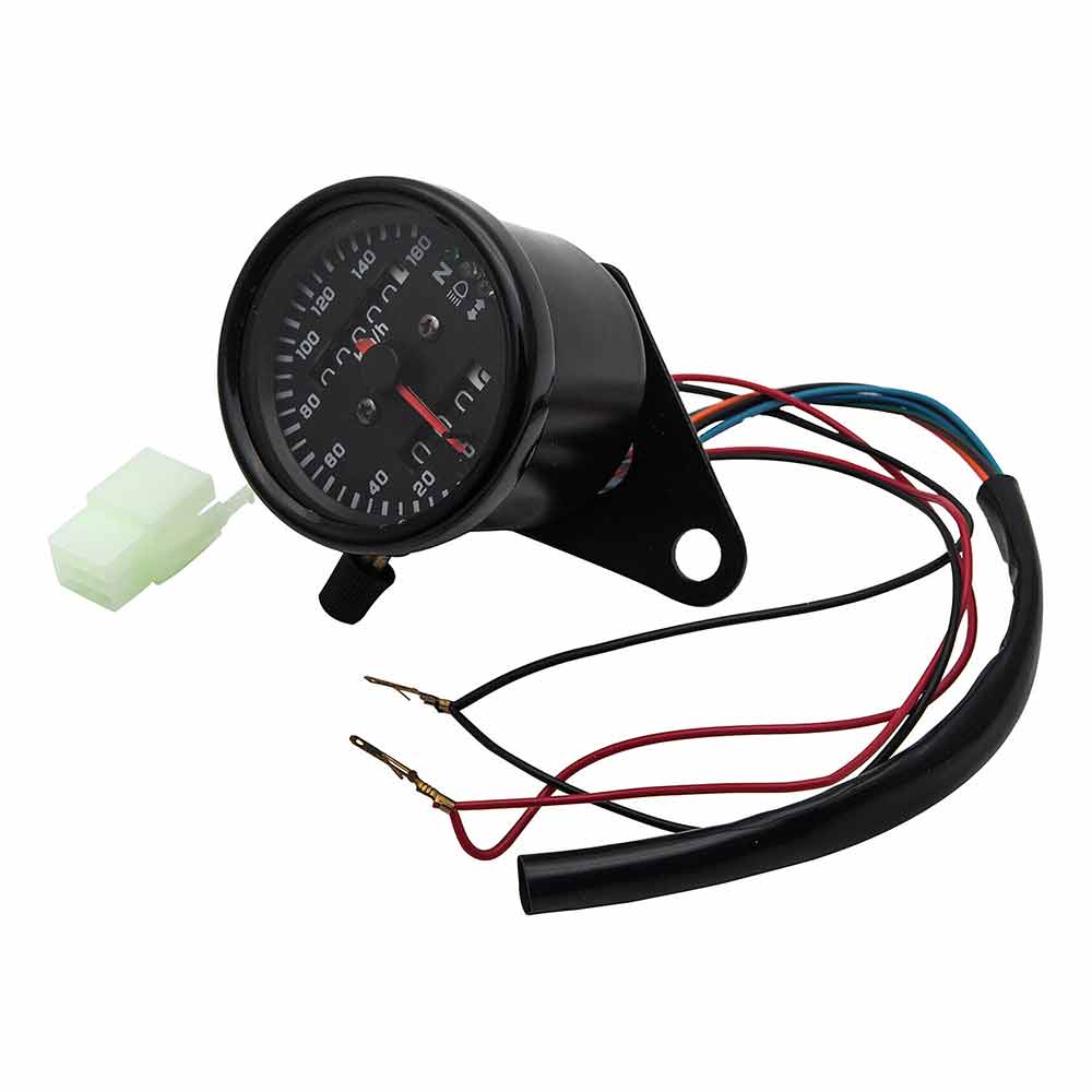 LED Digital Motorcycle Speedometer Odometer Motorbike Tachometer Gauge Universal