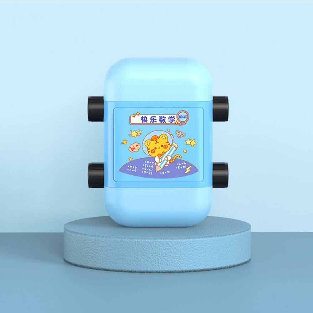 Digital Roller Teaching Stamp Math Practice for Kids Brain Improvement Device
