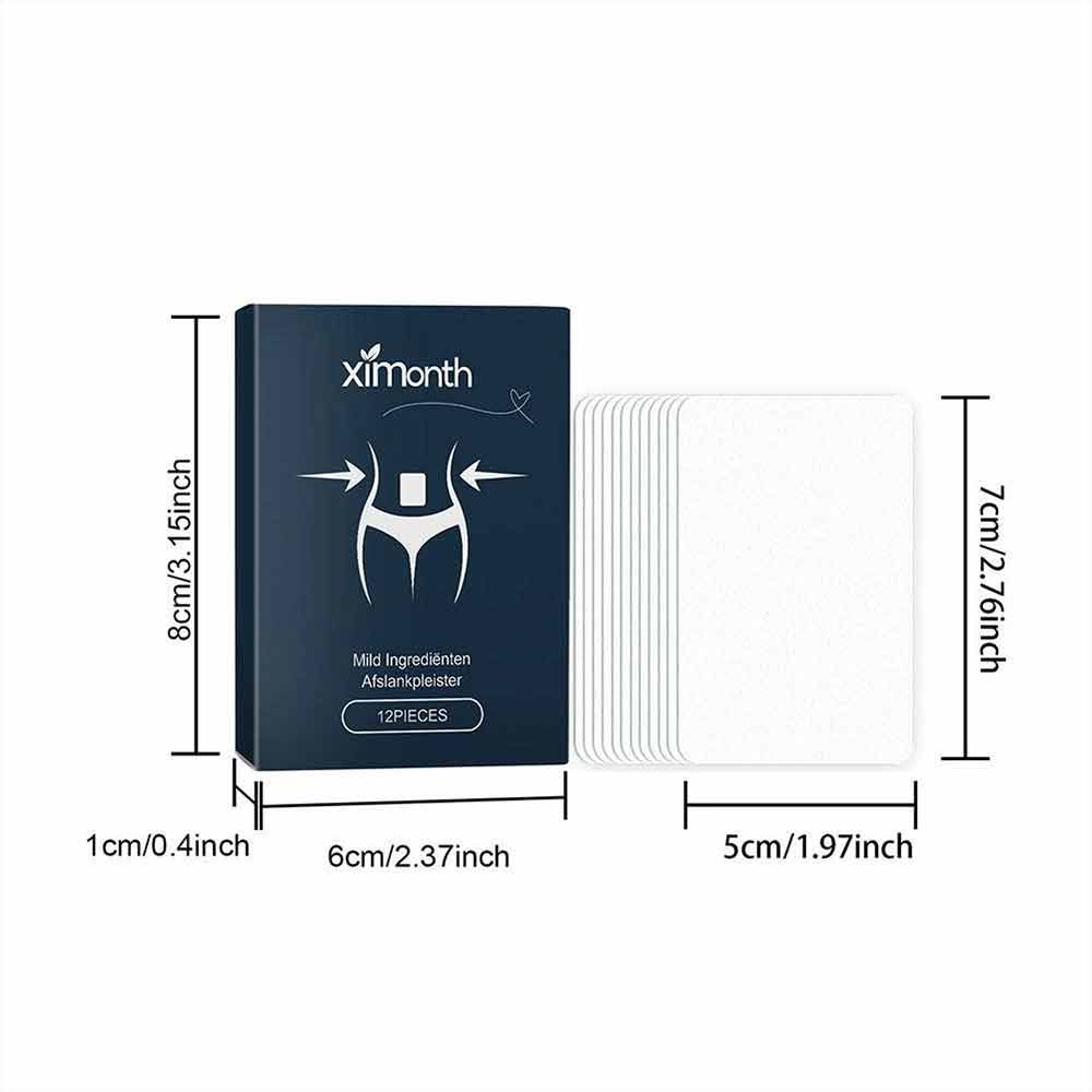12pcs Slimming Patch Slim Belly Burn Abdomen Weight Loss Fat Burning Pads Hot