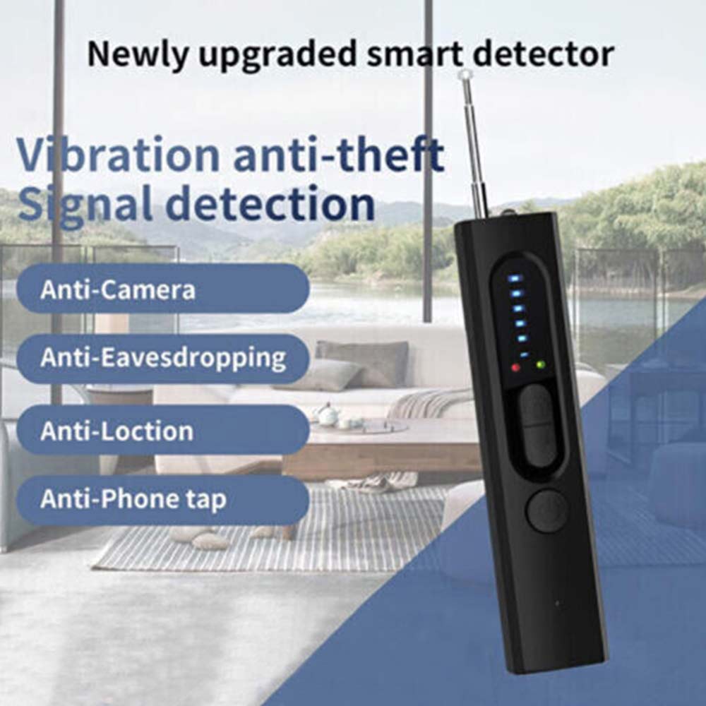 Hidden Camera Detector Anti Spy Bug GPS Tracker Finder Scanner Device Hotel Car