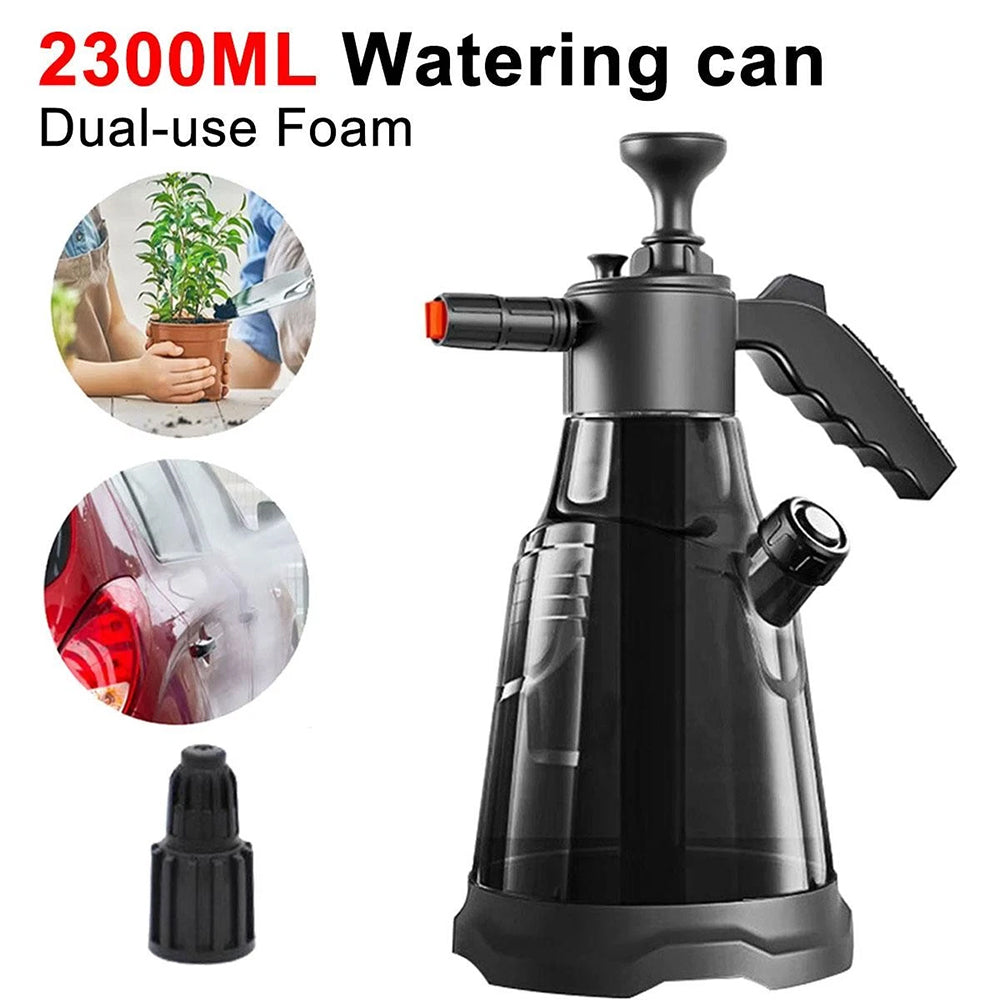 2.3L Snow Foam Pressure Sprayer Hand Pump Heavy Duty Pump Action Can Car Wash