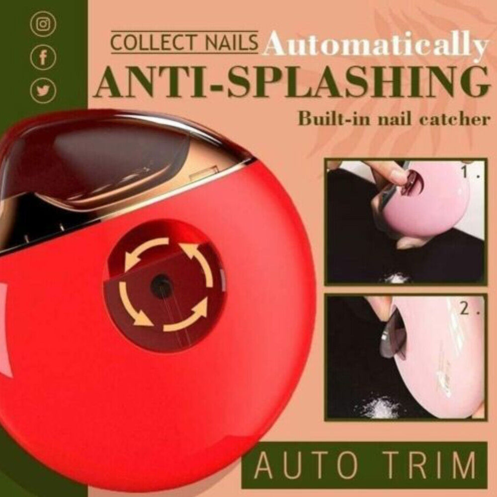 Electric Nail Clippers Automatic Nail Clipper Trimmer Cutter Manicure Tool