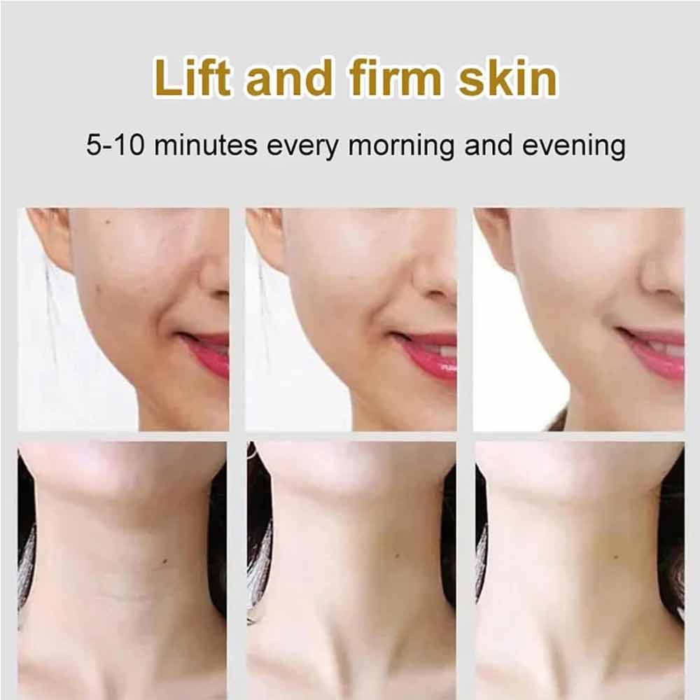 Electric Facial LED Beauty Neck Face Lifting Face Massager Anti Aging Care Women