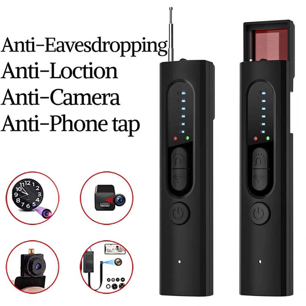 Hidden Camera Detector Anti Spy Bug GPS Tracker Finder Scanner Device Hotel Car