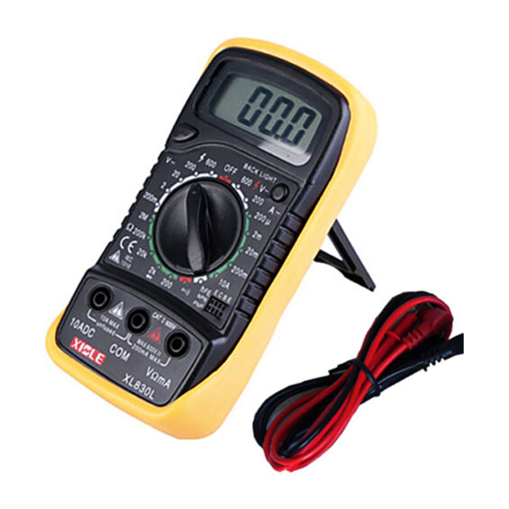 LCD Digital Multimeter Back ground light AC DC Voltmeter Ohmmeter Multi Tester