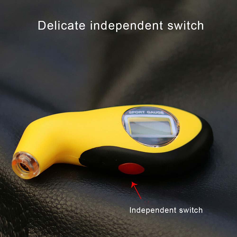 Electronic Tire Pressure Guage Digital Car Bike Truck Auto Air PSI Meter