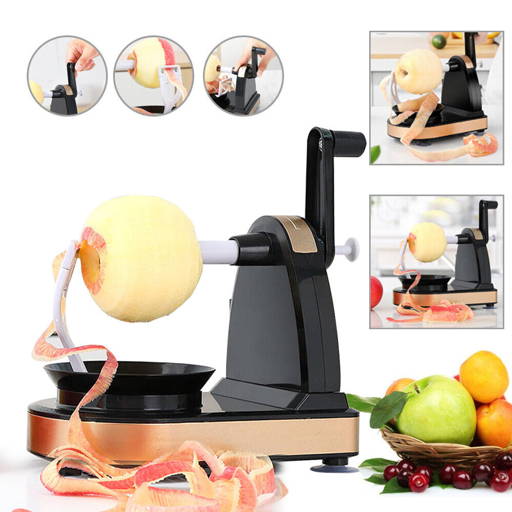 Fruit Peeler Tool hand-cranked Machine Potato Pear Fruit Apple Cutter Slicer