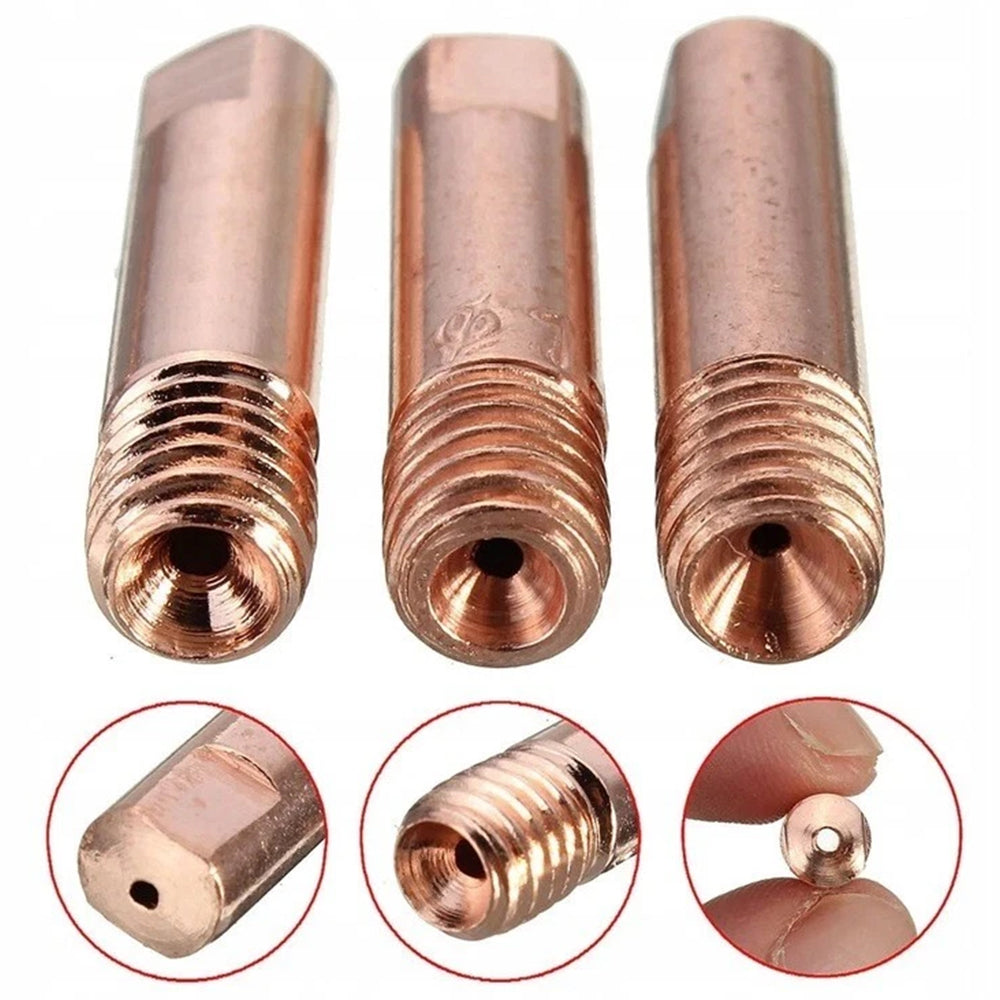 MB-15 MIG Welding Torch Accessory Kit - 30 PCS Gas Nozzles Contact Tips Set