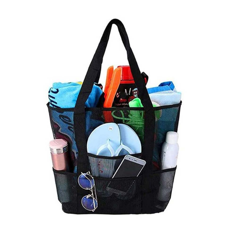 Swimming Beach Bag Swimwear Mesh Storage Bag Large Mesh Storage Bag