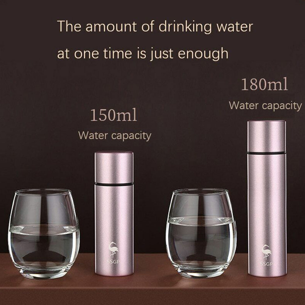 Thermos Water Bottle Mini Coffee Mug Vacuum Insulated for Hot Cold Drinks Office