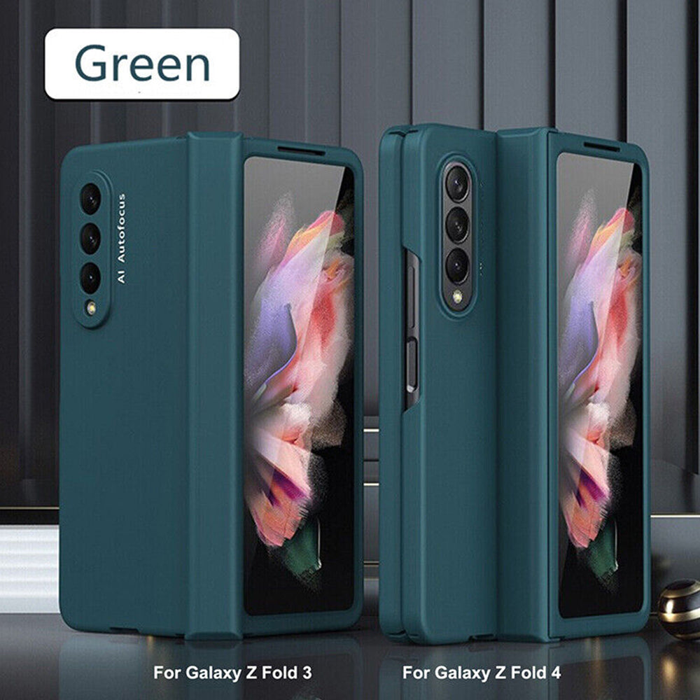 Full Cover Shockproof Hybrid Case With Pen Holder For Galaxy Z Fold 4 / Fold 3