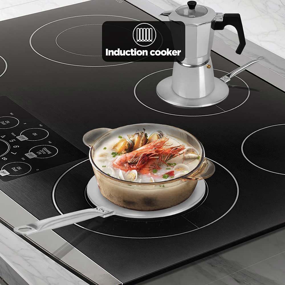 Hob Converter Heat Diffuser Disc Adapter Plate Saucepan Cooker Plate 20cm