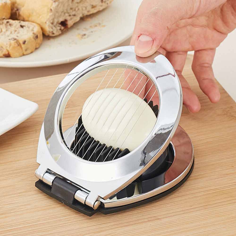 Egg Slicer Stainless Steel Mushroom Kitchen Chopper Tomato Boiled Cutter